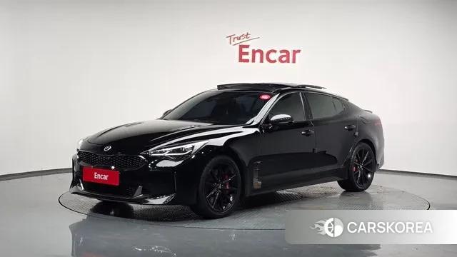 Kia Stinger Meister 2021 Черный из Кореи