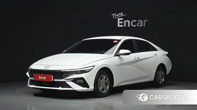Hyundai The New Avante (CN7) 2025 Белый из Кореи