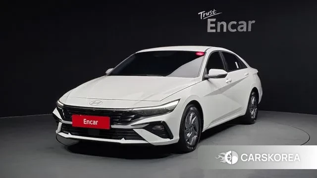 Hyundai The New Avante Hybrid (CN7) 2025 Белый из Кореи