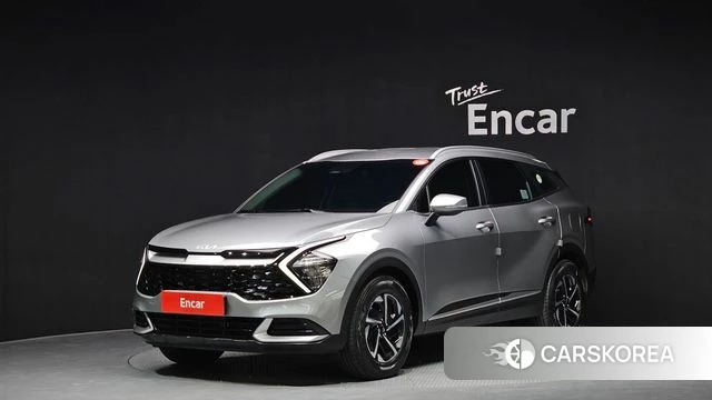 Kia Sportage 5th Generation Hybrid 2022 Серебристо-серый из Кореи