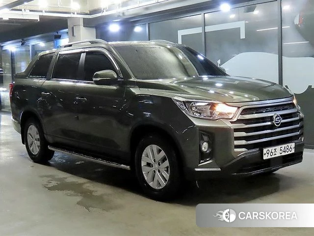 Ssangyong The New Rexton Sport 2021 Зеленый из Кореи