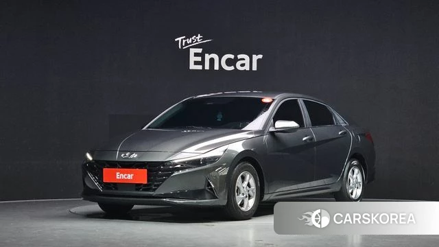 Hyundai Avante (CN7) 2021 Серый из Кореи