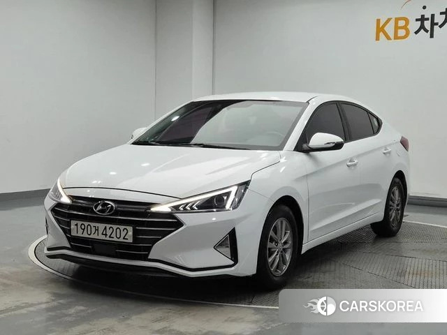 Hyundai The New Avante AD 2019 Белый из Кореи