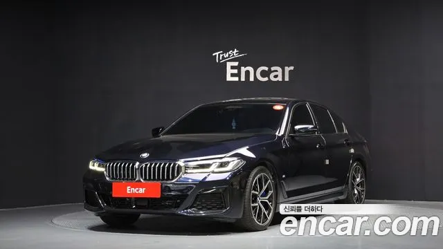 BMW 5 Series (G30) 2023 Черный из Кореи