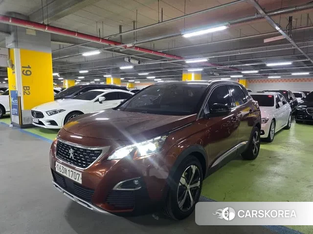 Peugeot 3008 second generation 2019 Коричневый из Кореи