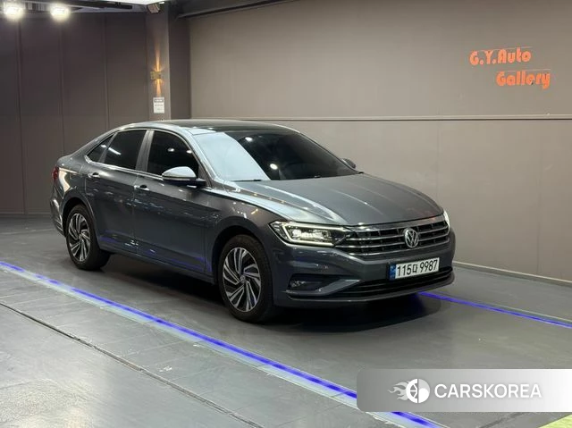 Volkswagen 7th Generation of Jetta 2021 Серый из Кореи