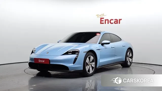 Porsche Taycan 2021 Синий из Кореи
