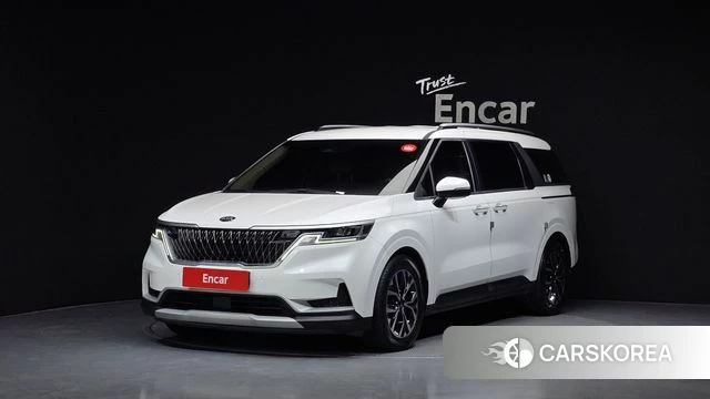 Kia Carnival 4th generation 2021 Белый из Кореи