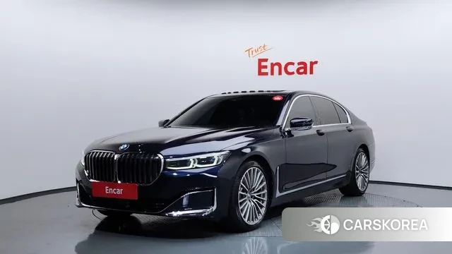 BMW 7 Series (G11) 2019 Синий из Кореи