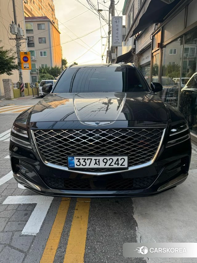 Genesis GV80 2020 Черный из Кореи
