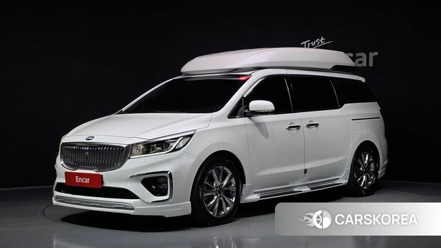 Kia The New Carnival 2018 Белый из Кореи