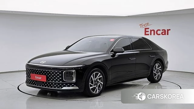 Hyundai Grandeur Hybrid (GN7) 2023 Черный из Кореи