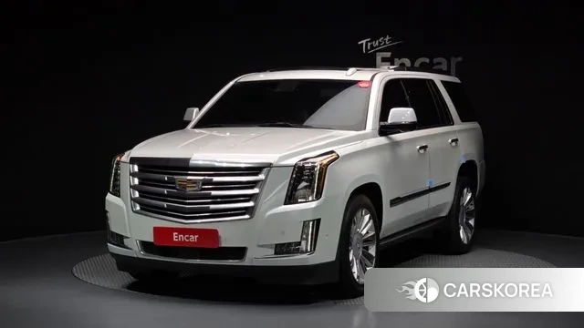 Cadillac Escalade 2019 Белый из Кореи