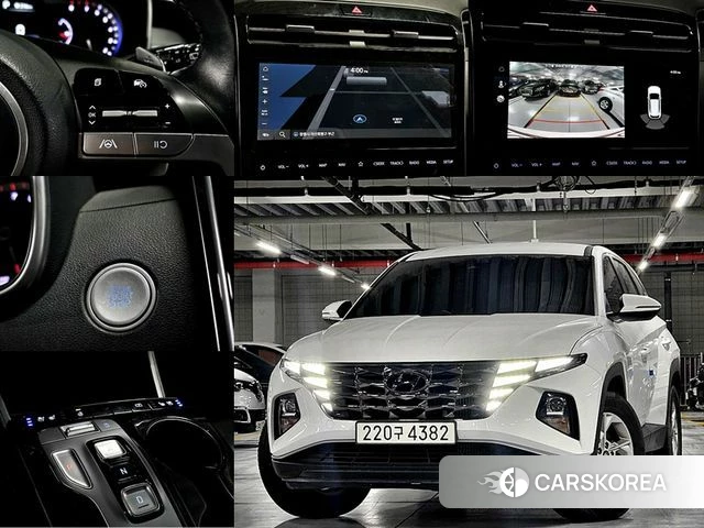 Hyundai Tucson (NX4) 2022 Белый из Кореи