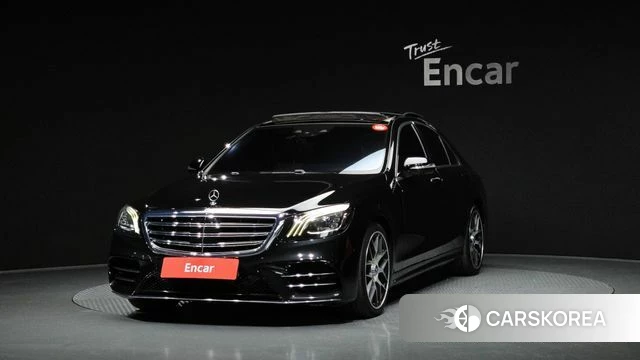 Mercedes-Benz S-Class W222 2018 Черный из Кореи