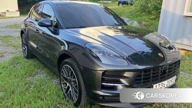 Porsche Macan 2019 Серый из Кореи