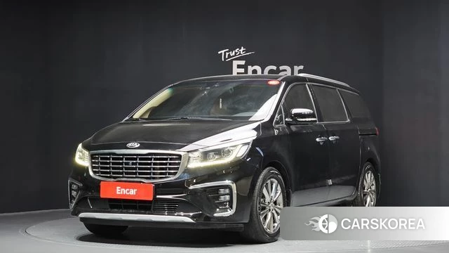 Kia The New Carnival 2019 Черный из Кореи