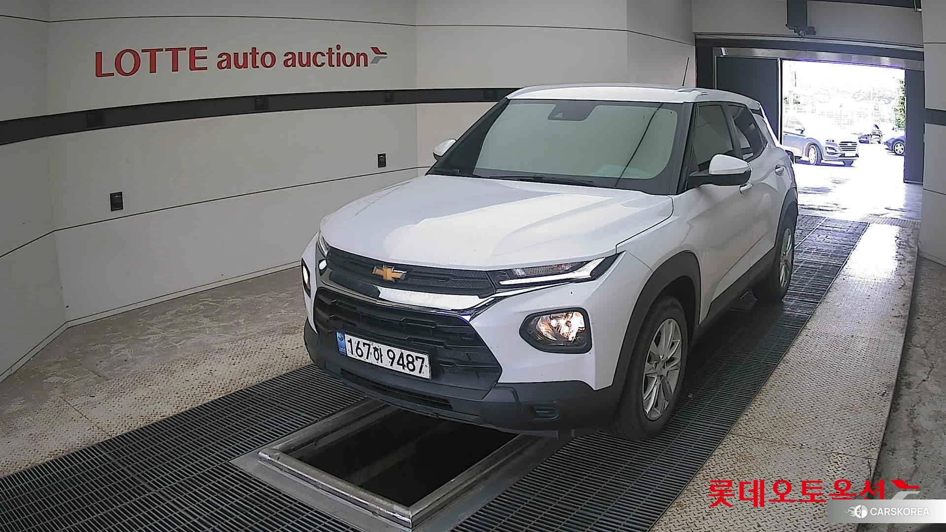 Korea G M TrailBlazer 1.35 Turbo FWD 2022 Белый из Кореи