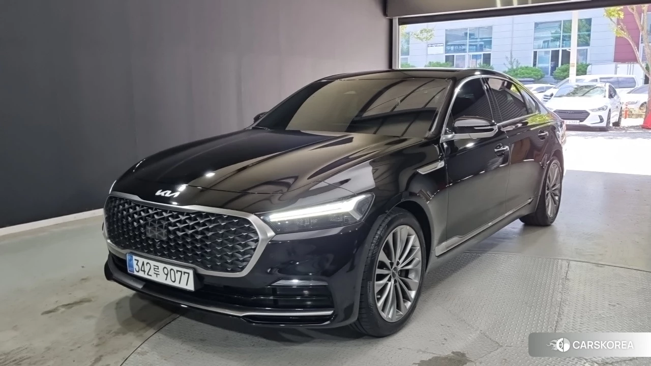Kia The New K9 2nd generation 2021 Черный из Кореи