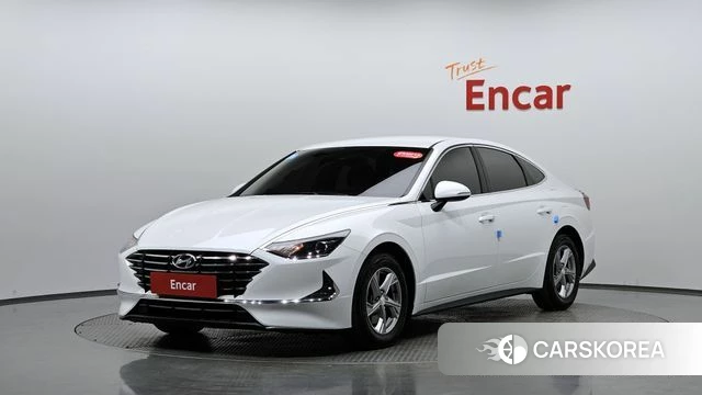 Hyundai Sonata (DN8) 2022 Белый из Кореи