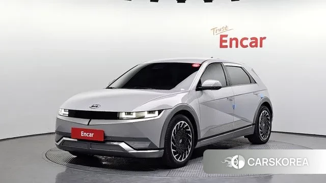 Hyundai Ionic 5 2022 Серебристо-серый из Кореи