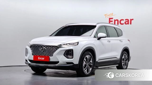 Hyundai Santa Fe TM 2018 Белый из Кореи