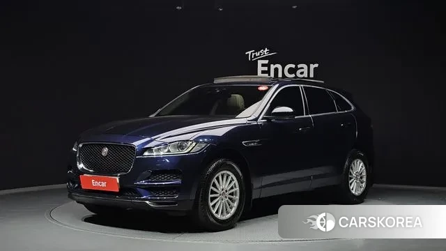 Jaguar F-PACE 2018 Синий из Кореи