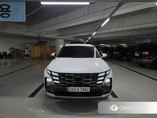 Hyundai The New Tucson Hybrid (NX4) 2025 Белый из Кореи