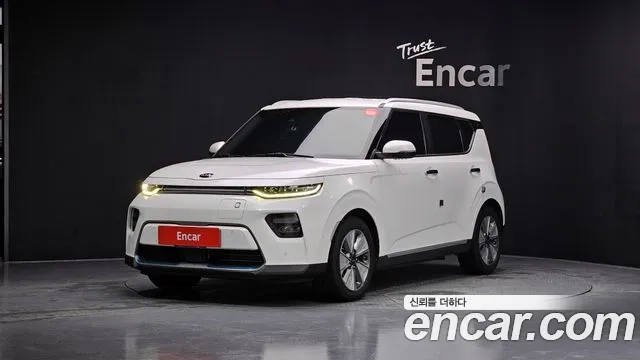 Kia Soul Booster EV 2019 Белый из Кореи