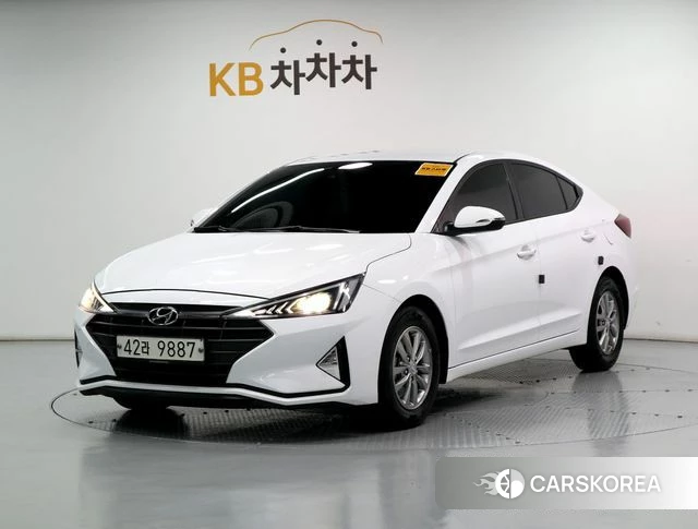 Hyundai The New Avante AD 2019 Белый из Кореи