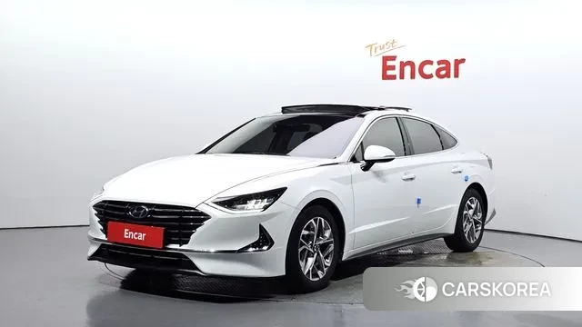 Hyundai Sonata (DN8) 2022 Белый из Кореи