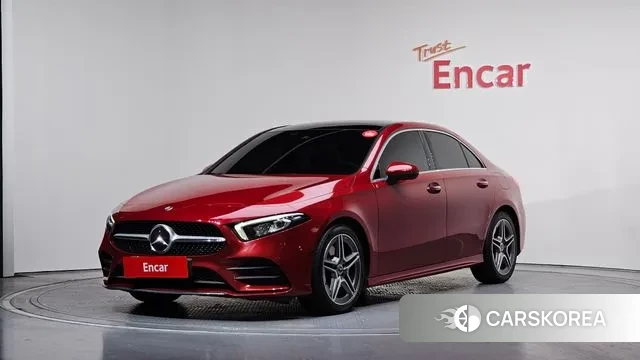 Mercedes-Benz A-Class W177 2022 Красный из Кореи