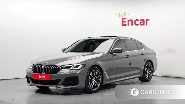 BMW 5 Series (G30) 2022 Серый из Кореи