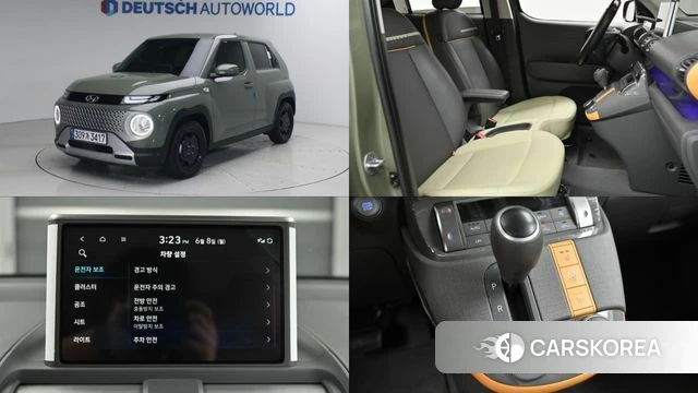 Hyundai Casper 2022 Светло-зеленый из Кореи