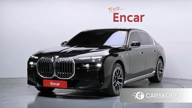BMW 7 Series (G70) 2024 Черный из Кореи