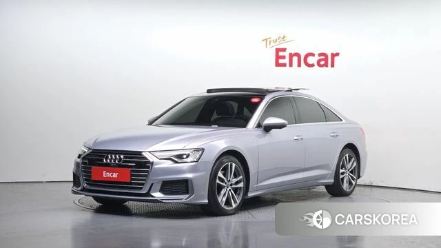 Audi A6 (C8) 2021 Серебряный из Кореи