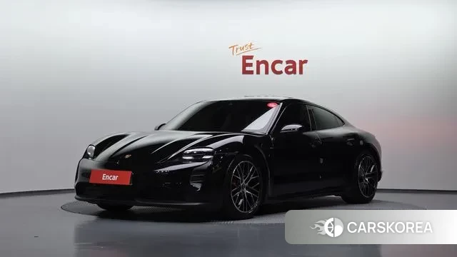 Porsche Taycan 2021 Черный из Кореи