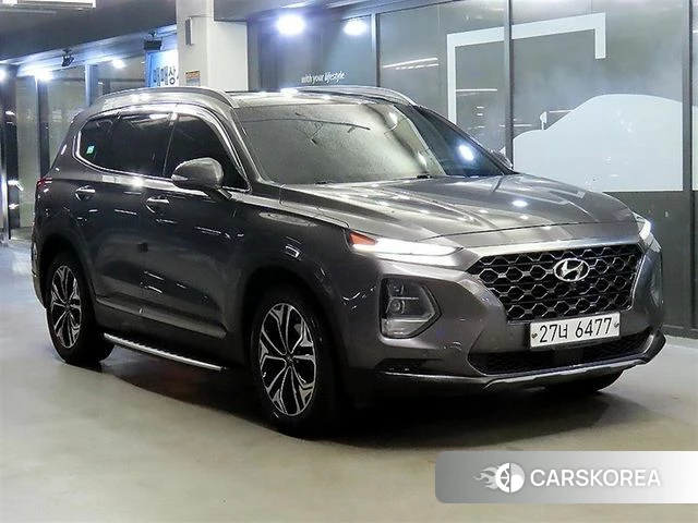 Hyundai Santa Fe TM 2018 Серый из Кореи