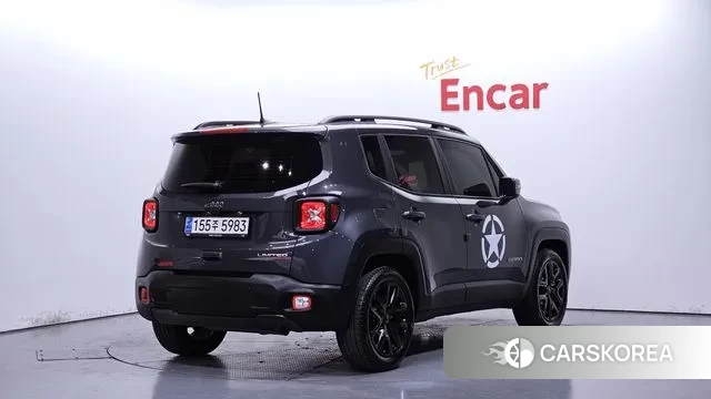 Jeep Renegade 2022 Серый из Кореи
