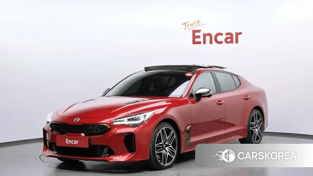 Kia Stinger Meister 2021 Красный из Кореи