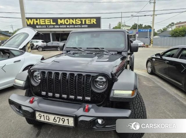 Jeep Gladiator (JT) 2021 Черный из Кореи