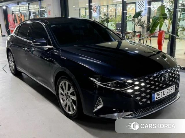 Hyundai The New Grandeur IG Hybrid 2020 Синий из Кореи
