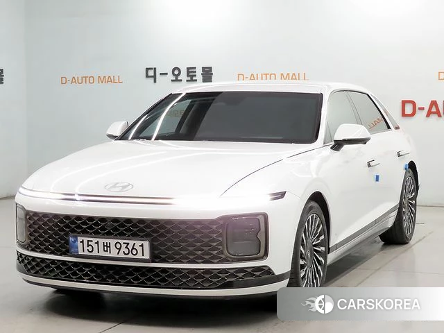 Hyundai Grandeur Hybrid (GN7) 2023 Белый из Кореи