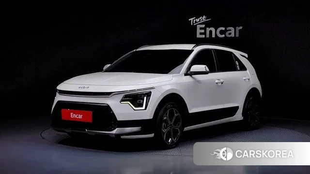 Kia Di Ol Nu Niro 2022 Белый из Кореи