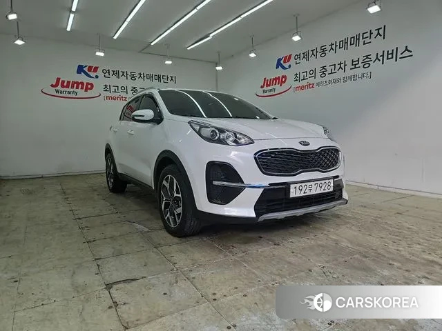 Kia Sportage The Bold 2021 Белый из Кореи