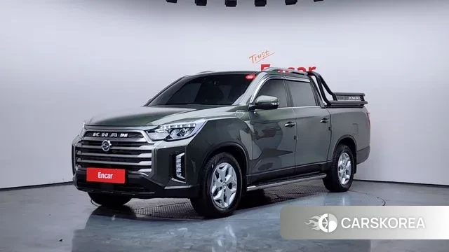 Ssangyong The New Rexton Sports Cannes 2023 Темно-зеленый из Кореи