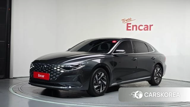 Hyundai The New Grandeur IG Hybrid 2020 Черный из Кореи