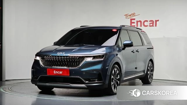Kia Carnival 4th generation 2023 Синий нефрит из Кореи