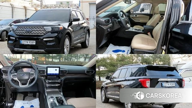 Ford Explorer 6th Generation 2023 Черный из Кореи