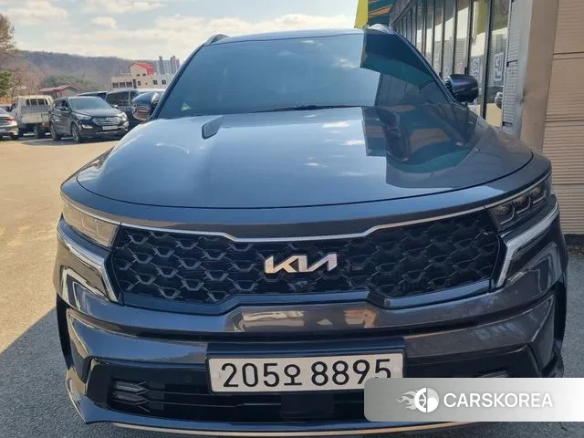 Kia Sorento 4th Generation 2021 Небесно-голубой из Кореи